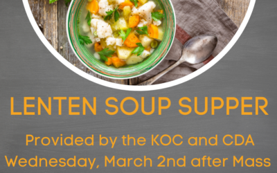 Lenten Soup Supper