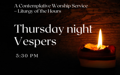 Thursday night Vespers