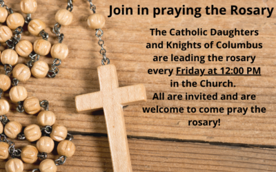 Join in praying the Rosary