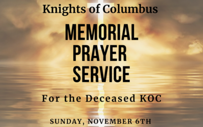 Knights of Columbus Memorial Prayer Service