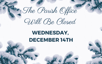 Parish Office Closed