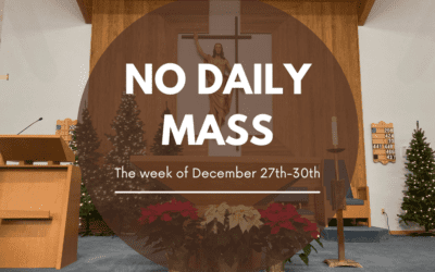 No Daily Mass