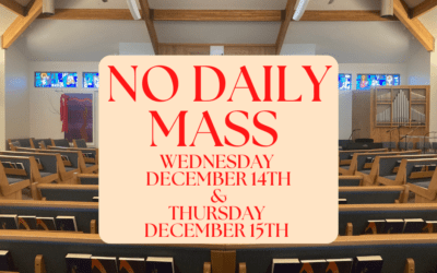 No Daily Mass