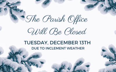 Parish Office Closed