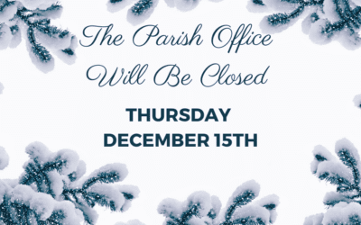 Parish Office Closed