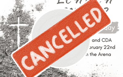 5:30 PM Ash Wednesday Mass and Lenten Supper Cancelled