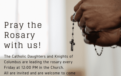 Come pray the Rosary with us!