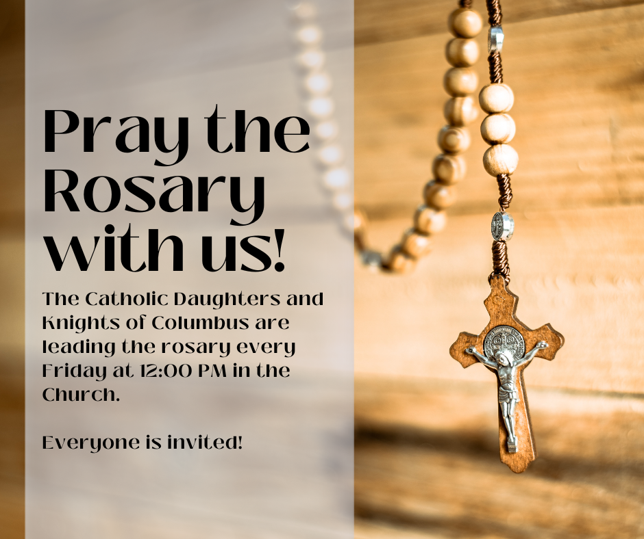 Pray the Rosary with us!