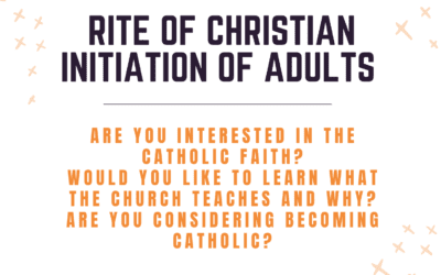 Rite of Christian Initiation for Adults (RCIA)