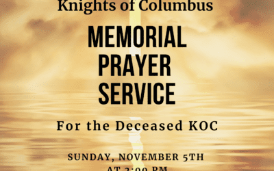 Knights of Columbus Memorial Prayer Service