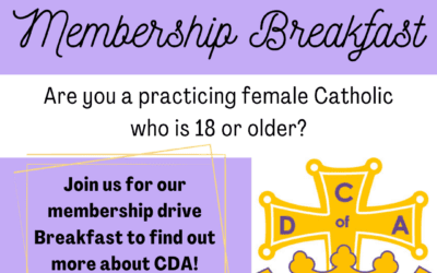 CDA Membership Breakfast