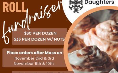 CDA Cinnamon Roll Fundraiser