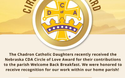 Congratulations Catholic Daughters!!