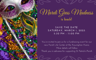 Save The Date! Mardi Gras Madness is back!