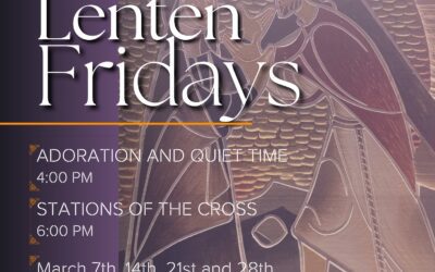 Quiet Time/Eucharistic Adoration & Stations of the Cross