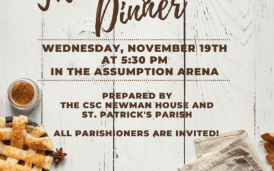 St. Patrick’s Catholic Church Thanksgiving Dinner
