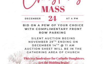 CDA Fundraiser – Bidding War!